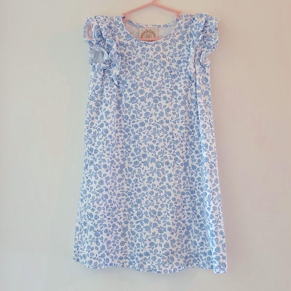 Beaufort Bonnet blue floral play dress